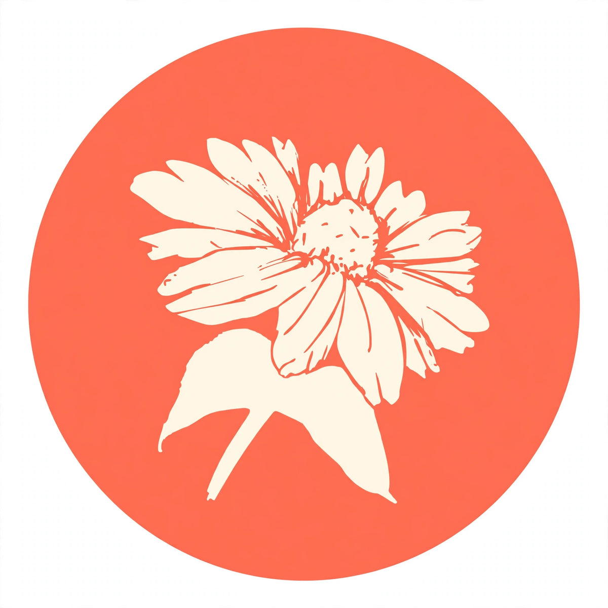 WTFB daisy badge